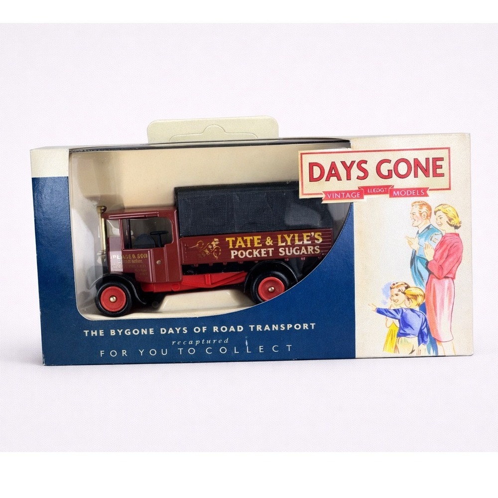 Lledo Days Gone Tate Lyle Packet Sugars Diecast Model Truck Vintage 2001 Boxed